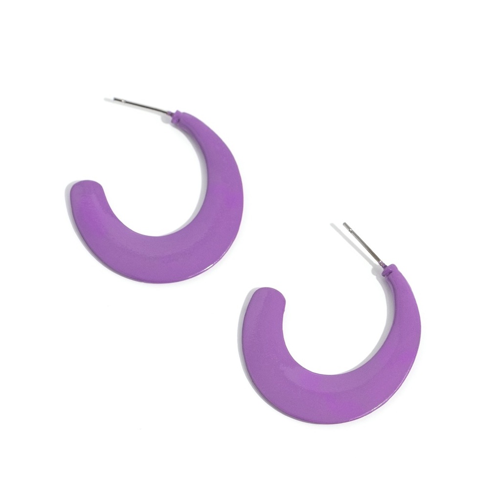 Hoop earrings